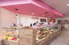 Deli Diseno Restaurante On Behance Bakery Shop Design Bakery Design Interior Bakery Decor