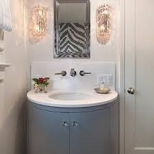 Half Circle Vanities Are Great Space Savers Beautiful Bathroom Vanity Grey Bathroom Vanity Bathroom Vanity