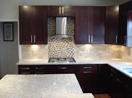 Chocolate Shaker Cabinets Cherry Cabinets Kitchen Kitchen Renovation New Kitchen Cabinets