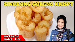 7 resep sayur bayam kuah, tumis hingga goreng yang enak dan gurih. Cara Membuat Singkong Goreng Krispy Empuk Merekah Youtube
