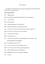 Mungkin sudah sering kita lihat yang satu ini tapi banyak dari kita belum mengetahuinya itu tulisan jenis apa, artikel adalah tulisan yang berisi pendapat, ide atau fakta yang mana kadang kala menghibur, mendidik ataupun. Contoh Dialog Dalam Bahasa Sunda Conto Paguneman Ngeunaan Tugas Bahasa Desain