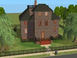 Sims 4 house plans sims 4 house building sims 4 houses layout house layouts house wrap around porch sims 4 beds sims 4 family the this large modern family home has 5 bedrooms and 5 bathrooms. 165 Sim Lane The Sims Wiki Fandom