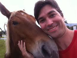 Cameraman exraodinaire yet camerashy Ron Ambrose did his first TV interview 