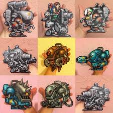 robots ピクセルアート メタルスラッグ ビーズ