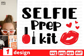 Download Selfie Prep Kit Graphic By Svgocean Creative Fabrica PSD Mockup Templates