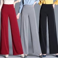 Cheap Pants Capris Buy Directly From China Suppliers Ladies Work Pants For Office Plus Size Wide Leg Pants For Women Trousers Women Wide Leg Trousers Outfit
