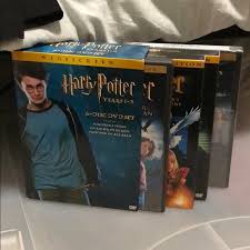 Along the way, he forms indelible bonds with classmates ron weasely (rupert grint) and hermione granger. Warner Bros Other Harry Potter Dvd Set For Movies 4 Poshmark