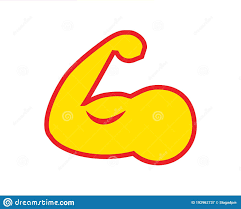Strong Arm Icon Emoji Isolated Stock Illustration Illustration Of Cartoon Symbol 192962737 Icon Emoji Emoji Illustration