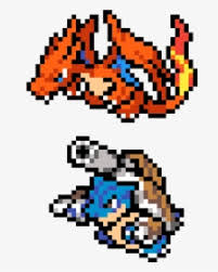 Animated.gif 1,080×1,080 pixels | mario characters, ppg. Pixel Art Pokemon Dracaufeu Png Download Easy Charizard Pixel Art Transparent Png Transparent Png Image Pngitem