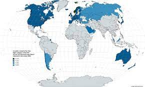 Countries Ranked In The Very High Category Of The 2019 Human Development Index Report Released In December 2020 R Mapporn