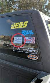 Maybe you would like to learn more about one of these? Dr Kristopher Wells On Twitter Very Disturbing To See This Homophobic Sticker In Stalbert This Evening This Is Why We Need To Stand United Against Hate Ableg Notmycommunity Https T Co Fnlomexsj6