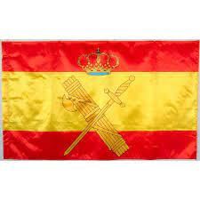 La bandera de españa que conocemos todos entró en vigencia con todos sus elementos el 5 de octubre de 1981. Bandera Espana Guardia Civil La Tienda De Espana