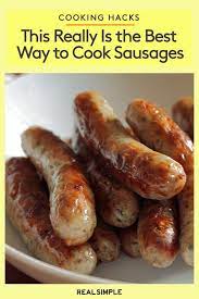 I Tried Cooking Sausage 3 Ways This One Was The Best How To Cook Sausage Cook Sausage In Oven Cooking