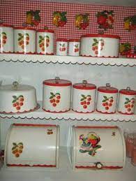 Mix it up for that vintage or cottage look. 94 Cherry Themed Kitchen Ideas Cherry Cherry Kitchen Green Accents