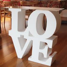 Foam Letter Love With Table Top Foam Letters Giant Letters Decorative Letters
