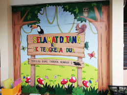 Lukisan dinding juga dapat meningkatkan keindahan ruangan. Siap 1 Dinding Untuk Sekolah Lukisan Mural Firas Addin Facebook