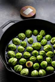 To learn how, follow our cast iron restoration instructions here. Pan Seared Balsamic Glazed Brussels Sprouts Happy Kitchen