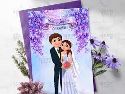 Christian wedding invitation verses menshealtharts. Illustrated Wedding Card Designs Themes Templates And Downloadable Graphic Elements On Dribbble