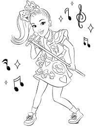 Here are printable coloring sheets of jojo siwa for free you can come back to print and color again and again. Mutiaracinta Get 29 Kids Coloring Print Out Jojo Siwa Coloring Pages