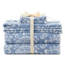 Shop the latest patterned bath towels on the world's largest fashion site. Sonoma Goods For Life Ultimate Hygro Paisley 6 Piece Bath Towel Set
