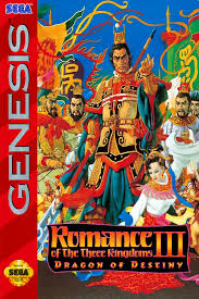 Romance of the Three Kingdoms III: Dragon of Desti... for Sega Genesis