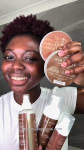 This is the complete facial care set by ava estel… for black skin by black  skin 🫶🏾🙌🏾