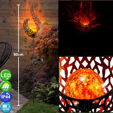 Die solar springbrunnen sind interessante und energiesparende art und weise. Garten Solar Lampe Erdpsiess Steck Boden Leuchte Gold Design Beleuchtung Ip44 Hof Weg Rasen Veranda Aussenbeleuchtung Com Beleuchtung