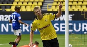 Aksi striker borussia dortmund, erling haaland, dalam pertandingan liga champions kontra sevilla, rabu (17/2/21). Dor Vs Sev Fantasy Prediction Borussia Dortmund Vs Sevilla Best Fantasy Picks For Champions League 2020 21 Match The Sportsrush