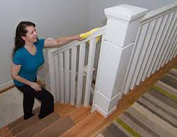 Teaching kids how to clean with a simple game. How To Clean Staircase Railings Maids By Trade