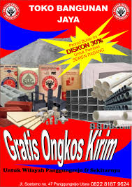 Jual bahan bangunan murah wa : Brosur Bahan Bangunan Tulisan