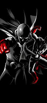 Follow the vibe and change your wallpaper every day! One Punch Man Wallpaper 4k Saitama Amoled Black Background 5k Black Dark 5031