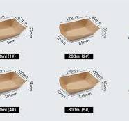 Custom Kraft Paper Food Trays | Bioleader® Biodegradable ...