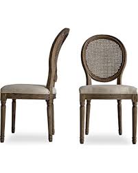 Art van furniture dining sets. Remarkable Deals On Carina Louis French Country Upholstered Dining Chairs Cane Back Dining Room Chairs Beige Linen Fabric Set Of 2