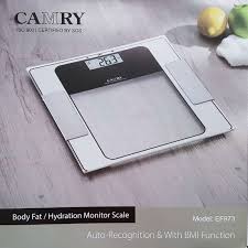 Atau bisa juga mencoba menggunakan kalkulator bmi online yang saya sediakan dibawah ini Jual Camry Ef973 Timbangan Badan Digital With Body Fat Monitor 150 Kg Timbangan Berat Badan Alat Ukur Kadar Lemak Body Fat Monitor Online Mei 2021 Blibli