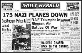 Britain Had Far Fewer Fighters Than The Germans 600 To 1 300 It Had A Few Advantages Such As An Effective R Historical Newspaper Historical News Newspaper