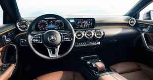 All New 2018 Mercedes Benz A Class Reveals Its More Luxurious Interior Mercedes Benz Interior Benz A Class Mercedes A Class