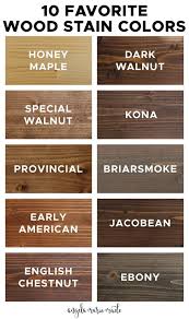 Kitchen cabinets stain colors and tips. 10 Favorite Wood Stain Colors Angela Marie Made