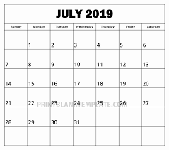 Fresh 35 Examples Google Calendar Printable July 2019