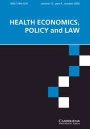 Re Thinking Unmet Need For Health Care Introducing A Dynamic Perspective Health Economics Policy And Law Cambridge Core