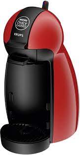 Nescafe dolce gusto krups piccolo coffee pod machine in red. Krups Piccolo Nescafe Dolce Gusto Kp 1006 Capsule Coffee Machine Red Black Incl Capsules Conrad Com