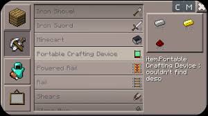 How to make green dye how to craft cactus green in survival mode. Portable Crafting Mcpe Mods Tools Minecraft Pocket Edition Minecraft Forum Minecraft Forum