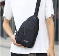 mochila masculina impermeável bolsa de ombro pequena MARISA