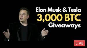 3000 Btc Giveaways Today In 2021 Elon Musk Tesla Tesla Musk Elon Musk