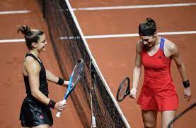 She debuted at the 2015 us open against wang qiang with a loss. Andrea Petkovic Rechts Unterlag In Stuttgart Der Griechin Maria Sakkari Stuttgarter Zeitung