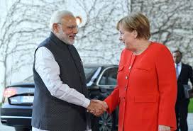 A similar incident had played out in 2015, during pm narendra modi's first official visit to germany. Pm Narendra Modi Holds Talks With German Chancellor Angela Merkel