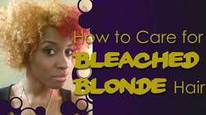 How to care for and enhance blonde hair, whether bleached, natural or just a little bit sunkissed. How I Take Care Of My Bleached Blonde Natural Hair Product Talk Through Youtube