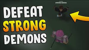 Then check the code we will give you it's over. Code Easiest Way To Defeat Strong Demons For Low Level Roblox Ro Slayers Youtube