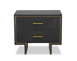 Why are wood veneers considered an environmentally conscious option? Tigur Bedside Table Luxury Furniture Liang Eimil Liang Eimil