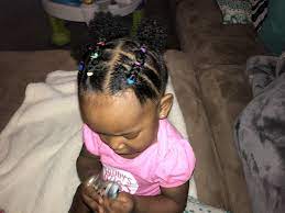 African american girls as well as guys usually have darker tone of complexions with a combination of curly hair. Baby Girl Hairstyles Back Novocom Top
