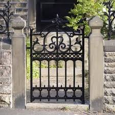 Antique style delaney wrought iron 3ft gate. Metal Garden Gates Wrought Iron Garden Gates Or Modern Designs Deavita